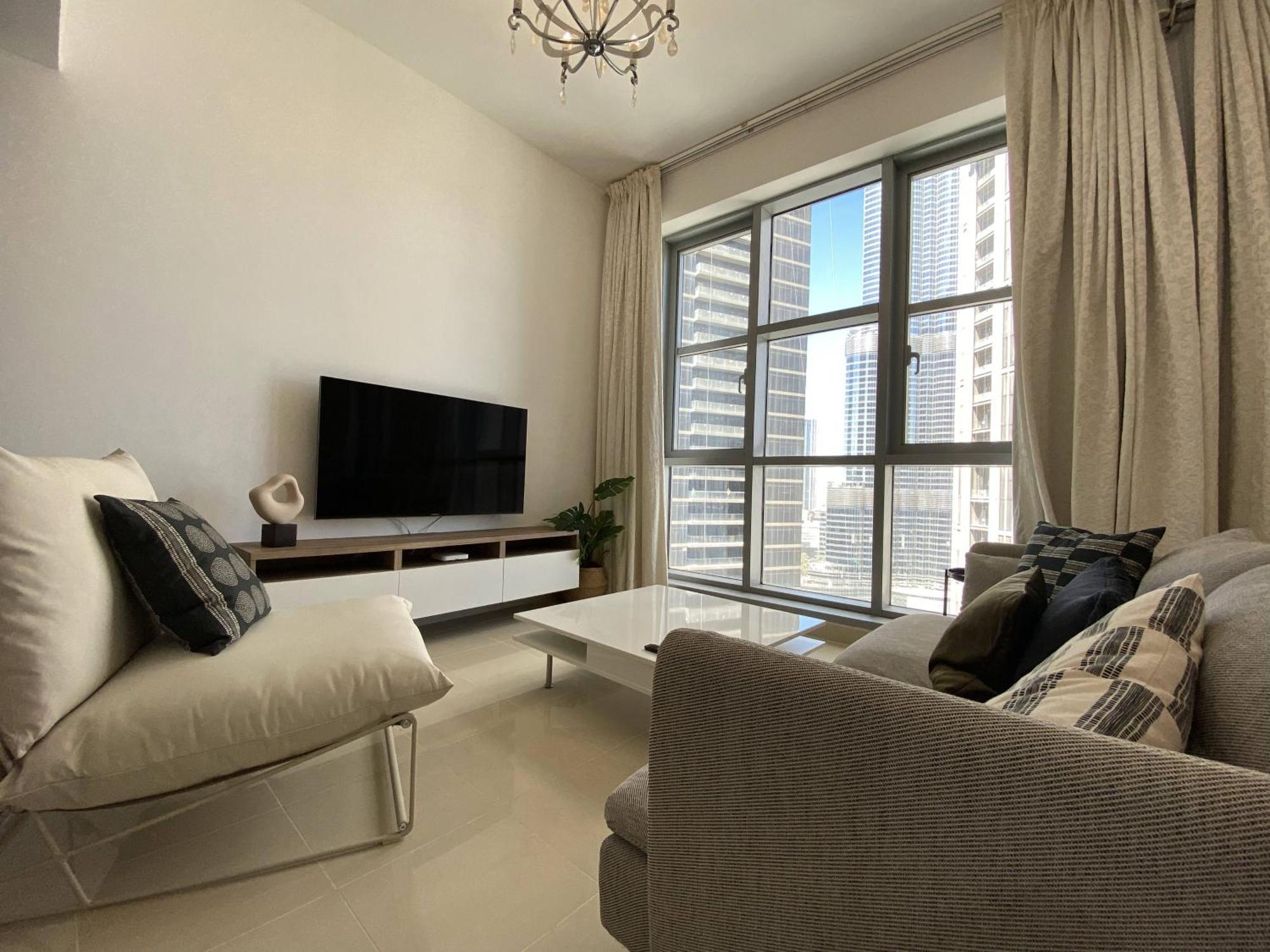 Lux Bnb Standpoint Tower Burj & Fountain Views Dubai Exteriör bild
